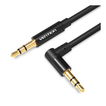  Кабель аудио Vention BAKBG Jack 3,5 mm M/Jack 3,5 mm M 1.5м черный 