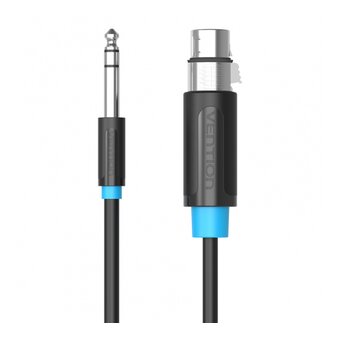  Кабель аудио Vention BBEBH Jack 6.5 M/XLR F 2м 