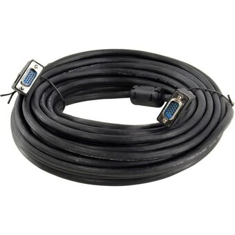  Кабель 5bites APC-133-150 VGA сигнальный HD15m/HD15m, ферр.кольца, 15м 
