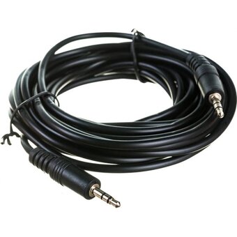  Кабель Perfeo J2105 Jack 3.5 мм вилка - Jack 3.5 мм вилка 5м 