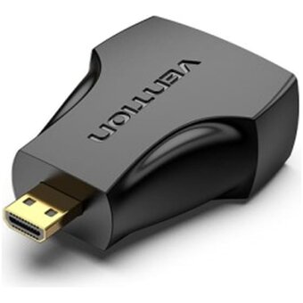  Адаптер-переходник Vention AITB0 HDMI 19F/micro HDMI 19M 