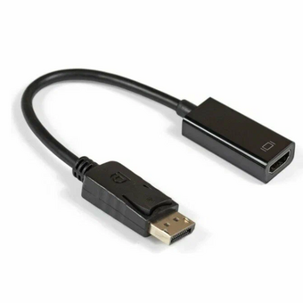  Кабель-переходник ExeGate EX-DPM-HDMIF-0.1 EX294706RUS DisplayPort-HDMI 20M/19F 0,1м 