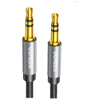  Кабель UGREEN AV119 10734 3.5mm Male to 3.5mm Male Cable 1.5m Black 