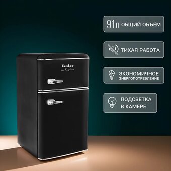  Холодильник TESLER RT-97 Black 