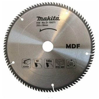  Диск п/п Makita D-19071 255*30*100 