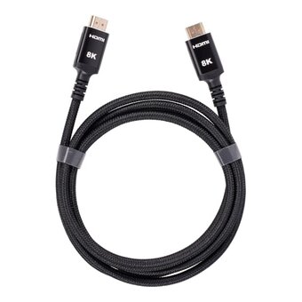  Кабель Vcom ACG859B-1.0 HDMI 19M/M, ver. 2.1 8KX60Hz Econom оплетка 1m iOpen 