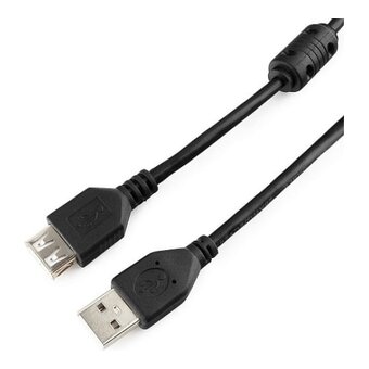  Кабель удлинительный Gembird PRO CCF-USB2-AMAF-10 USB 2.0 3.0м AM/AF позол.конт., фер.кол., пакет 