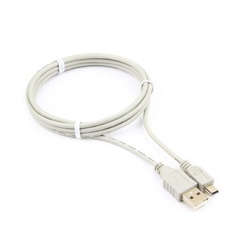  Кабель Gembird PRO CCF-USB2-AM5P-6 USB 2.0 1.8м А-miniB (5 pin) позол.конт., фер.кол. 
