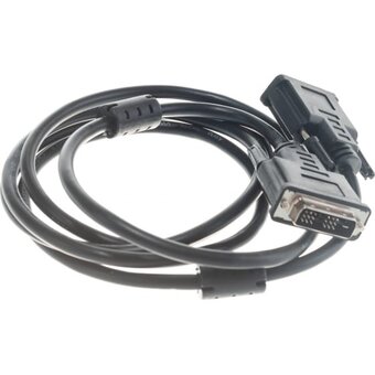  Кабель Cablexpert CC-DVIL-BK-6 DVI-D single link 19M/19M 1.8м CCS черный 