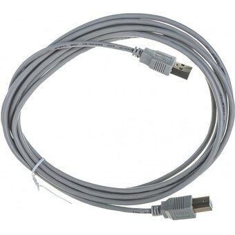  Кабель Gembird CCF-USB2-AMBM-10 USB 2.0 PRO 3.0м AM/BM позол.конт., фер.кол., пакет 