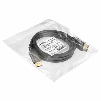  Кабель Exegate EX-CC-DP-2.0 (EX294679RUS) DisplayPort(20M)-DisplayPort(20M) v1.2, 2 м, черный 
