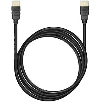  Кабель Bion BXP-CC-HDMI4-018 HDMI v1.4, 19M/19M, 3D, 4K UHD, Ethernet, Cu, экран, позолоченные контакты, 1.8м, черный 