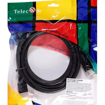  Кабель TELECOM TCG255-3M HDMI 19M/M, ver. 2.1, 8K 60 Hz 3m 