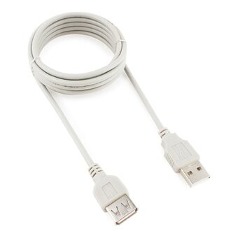  Кабель удлинительный Gembird PRO CCF-USB2-AMAF-6 USB 2.0 1.8м AM/AF позол.конт., фер.кол., пакет 