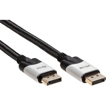  Кабель соединительный VCOM CG635-1.5M Display port v1.4, 8K 60Hz, 1.5m 