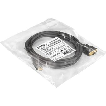  Кабель ExeGate EX-CC-HDMIM-DVI2M-5.0 EX294674RUS HDMI-DVI-D 19M/(24+1)M dual link 5м 