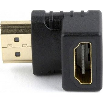  Переходник Cablexpert A-HDMI90-FML HDMI-HDMI 19F/19M угловой соединитель 90 
