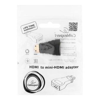  Переходник Gembird A-HDMI-FC HDMI-miniHDMI 19F/19M 