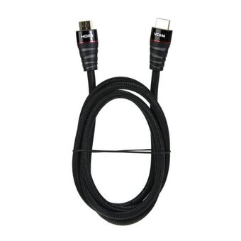  Кабель Vcom CG526S-B-1.8M HDMI ver 2.0 19M/M черные коннекторы 1.8m Blister 