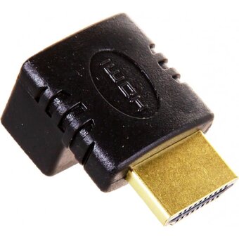 Переходник Cablexpert A-HDMI90-FML HDMI-HDMI 19F/19M угловой соединитель 90 