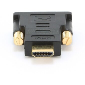  Адаптер-переходник Gembird A-HDMI-DVI-1 (6065) HDMI-DVI 19M/19M 