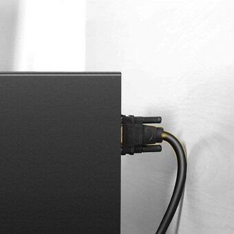  Кабель UGREEN VG101 11632 VGA Male to Male Cable 5m Black 