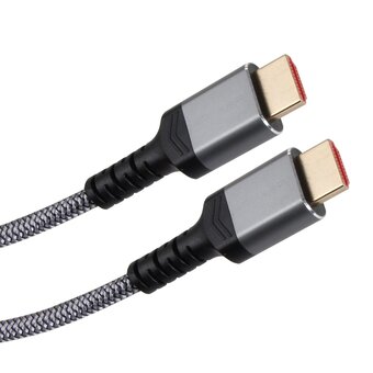 Кабель Vcom ACG859B-3.0 HDMI 19M/M, ver. 2.1 8KX60Hz Econom оплетка 3m iOpen 