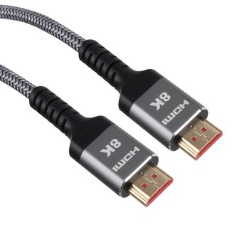  Кабель Vcom ACG859B-3.0 HDMI 19M/M, ver. 2.1 8KX60Hz Econom оплетка 3m iOpen 