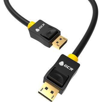  Кабель Greenconnect GCR-DP2DP-2.0m DisplayPort v1.2 20M/20M 2.0m черный 28/28 AWG 