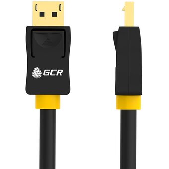  Кабель Greenconnect GCR-DP2DP-2.0m DisplayPort v1.2 20M/20M 2.0m черный 28/28 AWG 