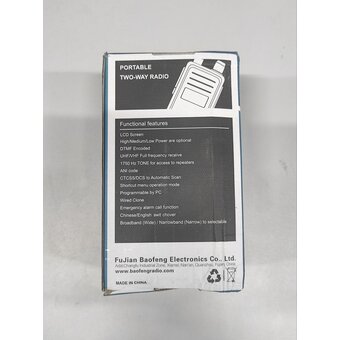  УЦ Рация Baofeng UV-5RH 10W (мятая упаковка) 
