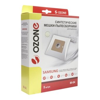  Пылесборник синтетический OZONE M-04 для Samsung SM90 (VP-95) 