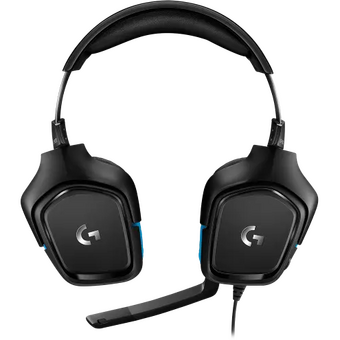  Наушники с микрофоном Logitech G431 (981-000772) черный 