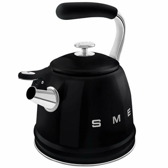  Чайник SMEG CKLW2001BL черный 