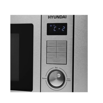  Встраиваемая микроволновая печь Hyundai HBW 2544 IX серебристый 
