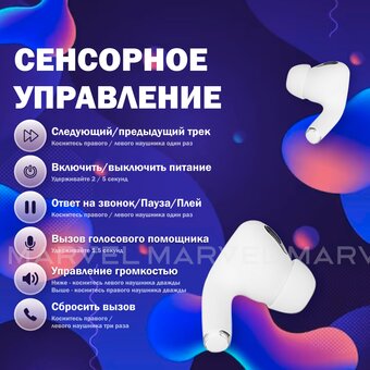  Беспроводные наушники AlterAcs Silk TWS white 