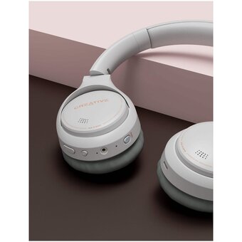  Гарнитура накладные Creative Zen Air Hybrid (51EF1010AA000) белый беспроводные 