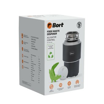 Измельчитель пищевых отходов Bort Alligator Control (93417944) 