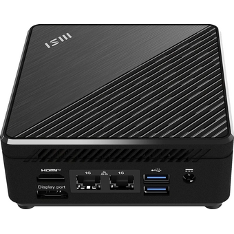  Неттоп MSI Cubi N ADL-017BRU (936-B0A911-079) slim N-series N100 (0.8) UHDG noOS 2xGbitEth WiFi BT 65W черный 