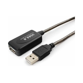  Кабель удлинитель активный Cablexpert UAE-01-5M USB 2.0, AM/AF, 5м 