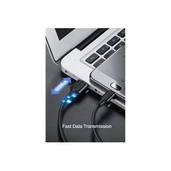 Кабель UGREEN US289 60138 USB 2.0 A to Micro USB Cable Nickel Plating 2m Black 