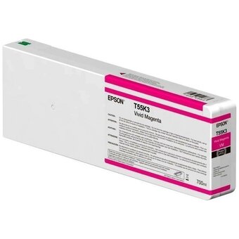 Картридж Epson C13T55K300 I/C CS-P6000 T55K Vivid Magenta 700ml 