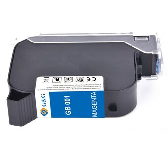  Картридж струйный G&G GB-001M пурпурный (42мл) для G&G GG-HH1001 