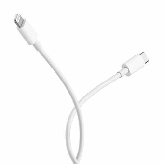  Кабель Xiaomi (Mi) KLC-5497 Type-C/Lightning Cuktech/ZMI 100см MFI, 2,4A, 20Вт PD Материал оплетки TPE белый 