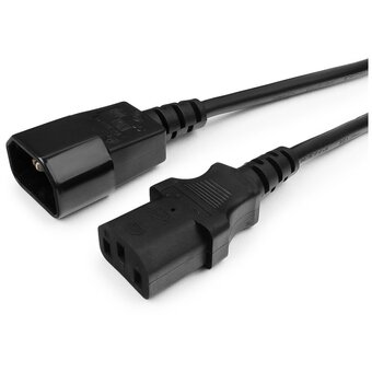  Кабель питания Cablexpert PC-189-1-3M сист.блок-монитор C13-C14 3x1кв.мм 3м черный 
