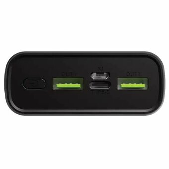  Внешний АКБ OLMIO QR-20 20000mAh 22.5W серый 