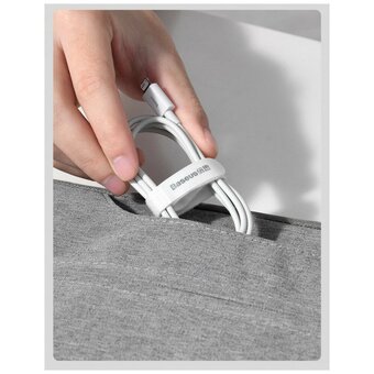  Дата-кабель Baseus Superior (CALYS-02) Fast Charging USB to iP 2.4A 0.25m White 