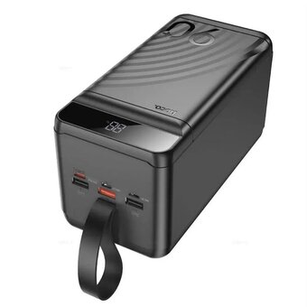 Аккумулятор внешний резервный HOCO J123D Element 22.5W+PD20W digital display 90000mAh 