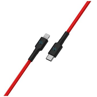 Кабель Xiaomi ZMI AL873K MFI 402667 Type-C/Lightning 100см красный 