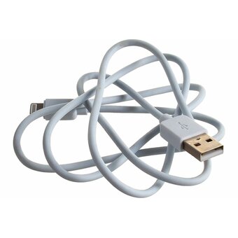  Кабель для iPhone PERFEO I4604 USB-8 PIN Lightning белый, 1м, бокс 